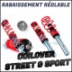 KIT RABAISSEMENT RÉGLABLE SEAT LEON 2