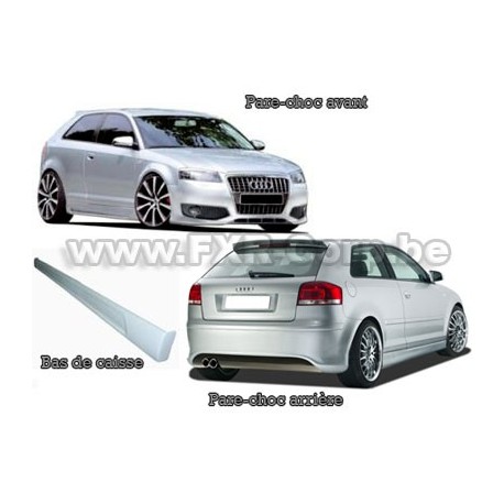 Kit complet AUDI A3 8P S3 DESIGN