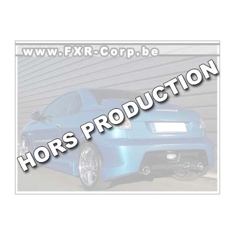 GT-O - Pare-choc arrière PEUGEOT 206