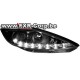 PHARE AVANT LED NOIR FIESTA MK7