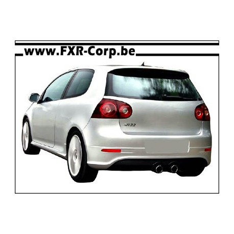 LOOK R32 - Rajout de pare-choc arrière GOLF 5