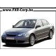 INCEPT - Pare-choc avant CIVIC 01-05 BERLINE