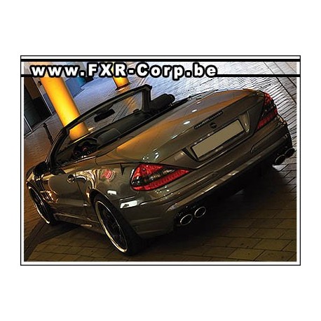 LUXURY - Pare-choc arrière MERCEDES SL R230