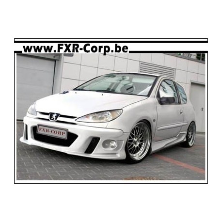 RAVEN - Pare-choc avant PEUGEOT 206