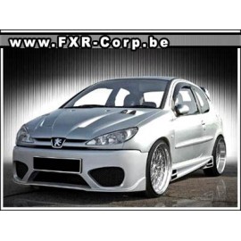 RIEGER TUNING Pare-chocs AV RRX pour Peugeot 206