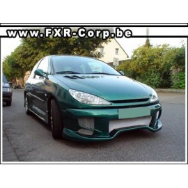 RIEGER TUNING Pare-chocs AV RRX pour Peugeot 206