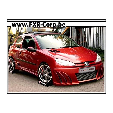 SHARK - Pare-choc avant PEUGEOT 206