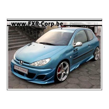 EXECT - Pare-choc avant PEUGEOT 206