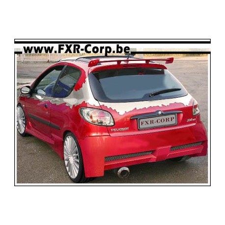 FORZA - Pare-choc arrière PEUGEOT 206