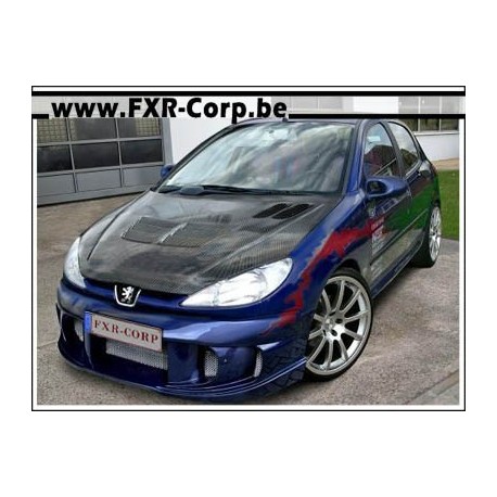 DELSOL - Pare-choc avant PEUGEOT 206