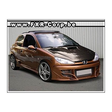 Vend ou échange peugeot 206 tuning 1.4 essence ethanol boite manuel  intérieur cuir - Voitures