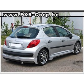 CARZ- Rajout de pare-choc arrière PEUGEOT 207