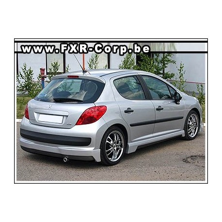 CARZ- Rajout de pare-choc arrière PEUGEOT 207