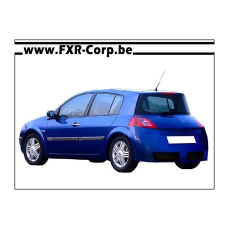 RS-V2 - Pare-choc arrière RENAULT MEGANE 2