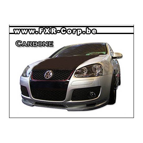 GTI- Rajout de pare-choc avant carbone VW GOLF 5