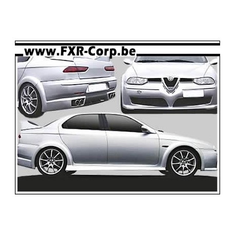 Pare-choc avant ALFA 156 WIDE STYLE