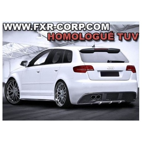 TRS - AUDI A3 8P SPORTBACK - Pare-choc arrière