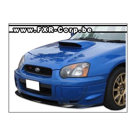 Rajout de pare-choc avant CARBONE 2004 SUBARU IMPREZA